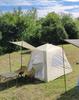 Tienda Inflable Portátil para Exteriores Parque Camping Protección Solar Impermeable 3-6 Personas Inflado Automático Camping Playa Picnic