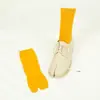 Calcetines de Dos Dedos para Mujer, Color Sólido, Estilo Delgado, Estilo Japonés, Calcetines de Dedos Divididos, Calcetines de Dos Dedos de Media Pantorrilla, Calcetines de Dedos Divididos al por Mayor