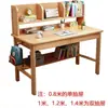 Escritorio Simple de Madera Maciza, Escritorio de Oficina, Mesa de Estudio, Silla de Estudio de Estilo Nórdico Moderno, Juego de Mesa y Silla para Estudiar Infantil