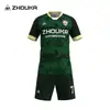 Jerseys de Fútbol Personalizados, Poliéster de Sublimación de Cuerpo Completo de Secado Rápido, Uniformes de Entrenamiento para Competición al Aire Libre, Uniformes de Fútbol Completos al por Mayor