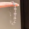 Pulseira Pingente Flor de Zircônia Moda Luxo Leve Versátil Design de Joias de Nicho de Alta Qualidade Nicho