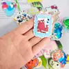 Venta Caliente Transfronteriza Hoja Acrílica Parche Comida Animal Llavero Agitador Personalizado Insignia Accesorios Personalización