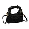 Bolsa feminina de design de nicho popular deste ano bolsa plissada 2023 nova moda textura axila pequena bolsa quadrada