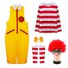 Fantasias de Natal para Crianças e Adultos, Fantasias de Cosplay de Palhaço, Fantasias de Boas-Vindas, Fantasias de Família de Personagem Palhaço, Fantasias para Apresentação de Palco