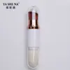 Novo Pincel de Maquiagem Retrátil Portátil de Viagem Cápsula Pincel Pincel para Blush Pincel de Maquiagem Ferramenta de Beleza Pincel de Maquiagem 2 em 1