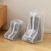 Bolsa de Almacenamiento para Zapatos, Transparente de Malla, Resistente a la Humedad, Lavable, Protección de Viaje, Bolsa Doméstica Antimoho, Bolsa para Zapatos, Cubierta Lavable para Zapatos