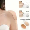 Almohadillas de silicona para hombros más vendidas, perfectas para crear una línea de hombros más recta, adecuadas para mujeres y hombres, invisibles y sin costuras, ideales para corregir hombros caídos y ensanchar el ancho de los hombros.