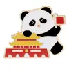 Broche Emblema Desenho Animado Série Panda