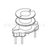 Esqueleto Transformador RM4 Esqueleto Baquelite RM4 Esqueleto de Alta Frequência Slot Duplo Vertical Pinos 3+3 402