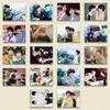 54 Peças de Fotos Polaroid Qiwen da Quarta Geração da Família Tf Yang Bowen e Zuo Qihan Postais de Merchandise de Apoio aos Fãs