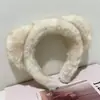 Diadema de Pelo Imitación Visón, de Borde Ancho Celebridad de Internet Otoño e Invierno Lavado de Cara Diadema de Terciopelo de Visón, Diadema para Lavado de Cara de Mujer Venta al por Mayor