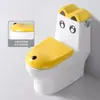 Crianças do Jardim de Infância Cor Cerâmica Cachorro Vaso Sanitário Educação Infantil Especial Pequeno Vaso Sanitário Vaso Sanitário Infantil Vaso Sanitário de Agachar Saco de Urina