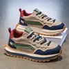 Zapatos de Hombre Primavera 2025 Nuevos Tenis Casuales Transpirables Antideslizantes de Suela Blanda Zapatos Blancos Zapatos de Moda para Hombre