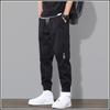 Pantalones largos informales de trabajo de verano 2021 para hombre, pantalones deportivos holgados, pantalones finos de nueve puntos a la moda para primavera.