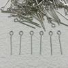 Accesorios diy aguja de nueve caracteres material aguja en forma de nueve aguja de 9 caracteres material para accesorios de cuentas hechos a mano venta caliente transfronteriza