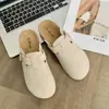 Nuevos Zuecos Retro de Nicho Perezoso con Suela Gruesa para Primavera y Verano, Zapatillas sin Cordones con Puntera Reforzada para Hombre y Mujer