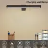Lámpara de pared recargable, luz para cuadros, tres colores ajustables, atenuación continua, control remoto, fijación magnética, luz de relleno simple y portátil, luz para pintura al óleo