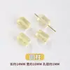 Cuentas de Amatista Natural Facetadas en Forma de Barril para Pulsera DIY Cuentas Sueltas Colgante de Cristal Accesorios para Joyería Venta al por Mayor