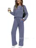 Comercio Exterior Europeo y Americano Ropa Femenina Transfronteriza, Artículos Más Vendidos en Amazon, Conjunto Casual de Dos Piezas con Sudadera Plisada y Pantalones de Pierna Ancha para Primavera y Otoño