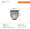 Lâmpada de Gramado, Lâmpada Decorativa Solar à Prova d'Água para Jardim Externo, Lâmpada de Atmosfera para Mesa de Café, Suporte de Flores Interno para Varanda de Villa