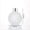 Botella de aromaterapia de vidrio de estilo nórdico, transparente, simple, para el hogar, vacía, para oficina, de gran tamaño.