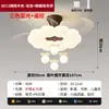 2026 Novo Modelo Ventilador de Teto com Luz para Quarto, Estilo Retrô, Tamanho Pequeno, Deslumbrante, Popular Online, Para Iluminação de Teto Residencial e de Restaurante