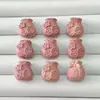 Accesorios de Ciprés Rojo Cuentas Sueltas Cuentas de Planetas Accesorios de Luna y Estrella Cuentas Budistas para Manualidades Accesorios para Joyería Cadena para Teléfono Móvil Mano