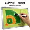 Pizarra Táctica Personalizada de Béisbol y Sóftbol, Pizarra de Entrenador, Pizarra de Entrenamiento para Competición, Pizarra en Blanco Portátil Magnética Borrable para Práctica