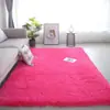 Alfombra de noche para dormitorio de niña estilo Ins nórdico, fondo para fotos, alfombra larga de felpa para sala de estar, sofá, mesa de café
