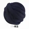 Hilo de lana hilada en núcleo islandés extraespeso para alfombras hechas a mano para bricolaje, bolsos, camas para gatos, cojines, bolas y protectores de cama