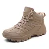 Novos Sapatos Casuais Masculinos de Outono para Exterior, Sapatos de Caminhada com Solado Grosso, Botas de Montanha, Botas Modernas para Off-Road