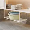 Estante de Almacenamiento para Lavabo, Gabinete de Baño, Estante de Almacenamiento de Lavabo por Capas, Lavabo de Inodoro, Varios Artilugios