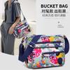 Bolsa Transversal Feminina Leve para Sair Bolsa de Ombro Verão Nova Moda Grande Capacidade Bolsa Feminina Tendência Bolsa de Tecido de Nylon Estampado