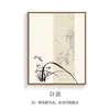 Caixa de Medidor Elétrico Pintura Decorativa Flor de Ameixa Orquídea Bambu Crisântemo Novo Estilo Chinês Vertical Sem Furo Cobertura Caixa de Distribuição Interruptor de Corrente Fraca Interruptor de Ar Quadro Suspenso