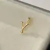 Plata S925 Colgante Individual Transfronterizo Pulsera de Letras DIY Collar Chapado en Oro de 14K Accesorios de Colgantes Simples Compactos