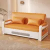 Sofá-cama dobrável de dupla função, sofá-cama multifuncional para sala de estar, cama telescópica, rede de cama, sofá-cama removível e lavável para celebridades, cama de quarto