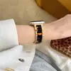 Banda de Metal de Tres Piezas de Resina Adecuada para Apple Watch iWatch Décima Segunda Generación 11/10
