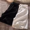 Shorts de Verano para Mujer Denim de Cinco Puntos para Mujer Delgados 2025 Nuevo Cintura Alta Adelgazantes Cinco Puntos Sueltos Pantalones de Pierna Ancha Dulce
