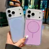 Nuevo Elemento Círculo Delgado Succión Magnética Adecuado para Funda de Teléfono Móvil Iphone17Promax Cubierta Protectora Anticaídas Todo Incluido Apple 16