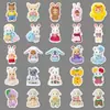 51 Pegatinas Senbeier Dibujos Animados Lindas Impermeables Decorativas para Tableta Laptop Taza de Agua Diario de Vida Pegatinas para Tarjetas Goo