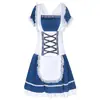 Nuevo Disfraz Uniforme Alemán Oktoberfest Múnich Femenino Disfraz de Cerveza Cosplay Disfraz para Actuación en Escenario
