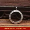 Monedas Estilo Antiguo en Stock, Monedas Espíritu de la Montaña de Cinabrio, Colgantes de Caja Gawu, Collares Kaiyuan Tongbao, Amuleto Taoísta
