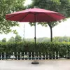 Sombrilla grande para restaurantes y cafeterías, sombrilla de poste comercial para jardín de hotel y centro comercial, sombrilla parasol para exteriores, sombrilla para patio, hecha a medida