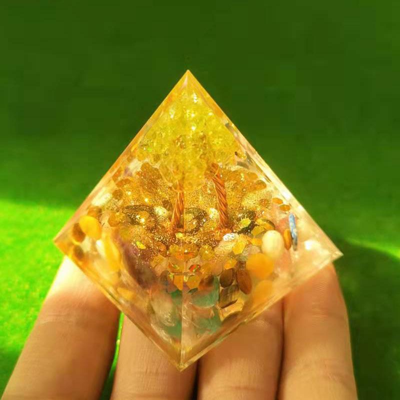 七彩石树款004