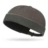Novo Gorro de Algodão Lavado para Primavera e Outono para Casais, Chapéu Tang de Topo Macio Hip-Hop de Rua, Chapéu de Proprietário Versátil para Todas as Estações para Homens, Transfronteiriço