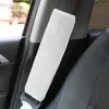 Acessórios do carro: protetores de ombro para cinto de segurança de carro, feitos de seda gelada e tecido de pelúcia, macios e confortáveis, simples e convenientes, e projetados para proteger o cinto de segurança