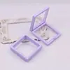 Caixa de Suspensão de PE Caixa com Película Transparente Exibidor de Pulseiras Caixa de Armazenamento à Prova de Poeira Caixa para Contas de Oração de Templo Caixa de Joias