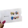 Uñas Portátiles Puras Hechas a Mano Nai Zi Estilo Primavera/Verano Relieve 3D B374 Azul Marino Patrón de Viento Vibras de Deseo Puro Estilo Europeo y Americano