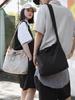 Estilo japonês leve casual Crossbody Bag Mulheres 2024 Novo Commuter Shoulder Bag Masculino Workwear Bag moda marca mochila masculina