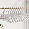 Perchas Antideslizantes de Hombro Ancho, Versión Engrosada, Perchas Domésticas que No Dejan Marca, Perchas de Plástico que No Causan Bultos, para Colgar y Secar Ropa